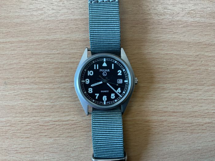 Unissued Pulsar G10 British Army Service Watch, Date 2002, from MOD