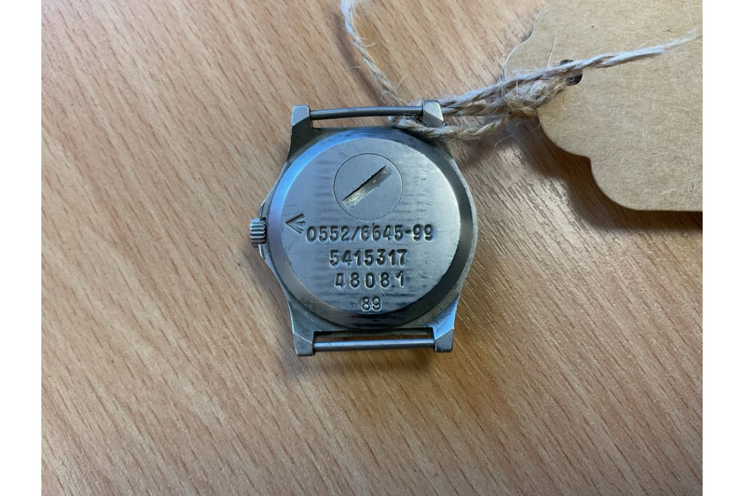 CWC 0552 Royal Marines / Navy Service Watch, Nato Marks, Date 1989, Glass Scratched, from MOD - Image 3 of 4
