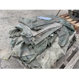 1x Pallet of Bedford / Leyland Vehicle Canvas Etc., from MOD
