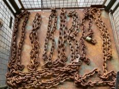 10x Heavy Duty Lifting Chains / Recovery Chains, from MOD