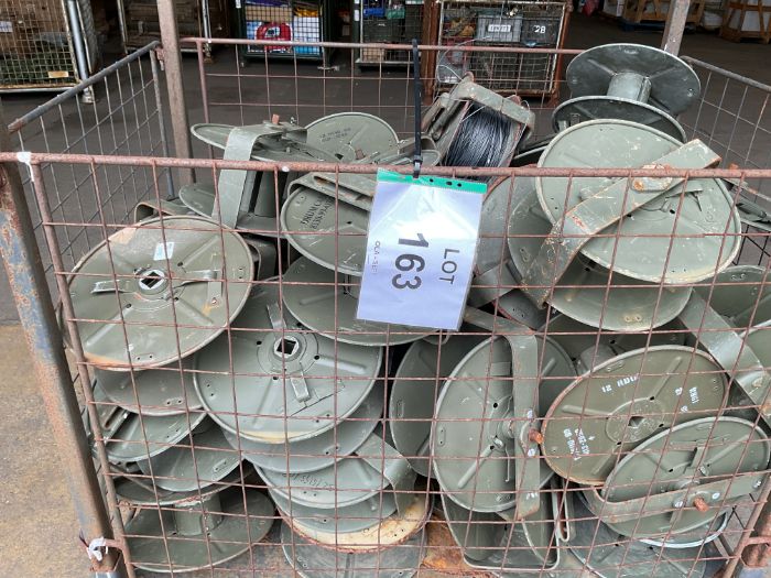 1x Stillage of Large Quantity Unissued Cable Drums, from MOD