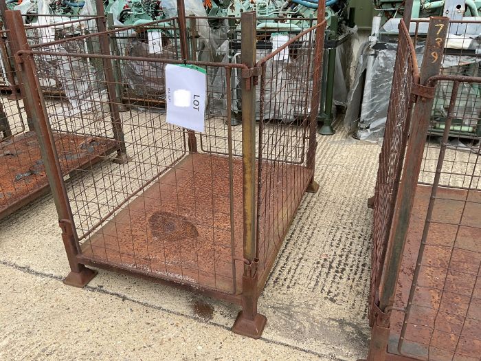 MOD Steel Stacking Stillage W/ Removable Posts & Sides