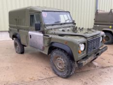 Land Rover 110 TUM Wolf RHD Hard Top FFR, Direct from UK MOD