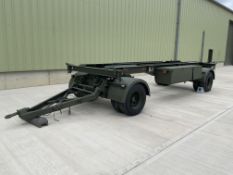 King DB20 2 Axle Drawbar Skeletal Trailer