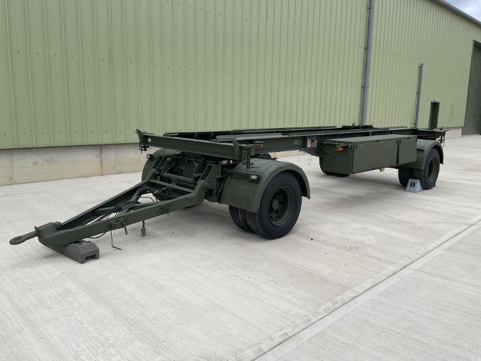 King DB20 2 Axle Drawbar Skeletal Trailer