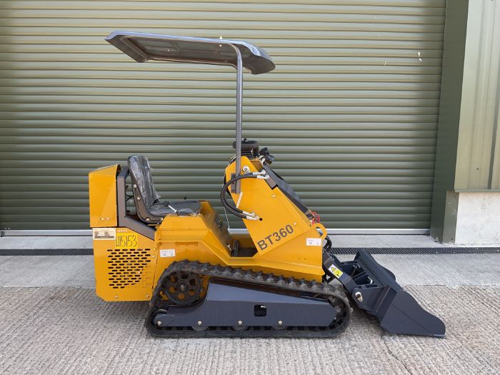 New Unissued 2025 BT360 Rubber Tracked Skid Steer Loader, Joystick Controls