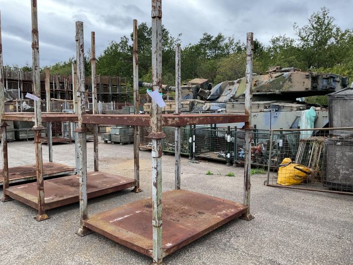 Q2x RAF Large HD Steel Stacking Stillage for Engines etc, from MOD
