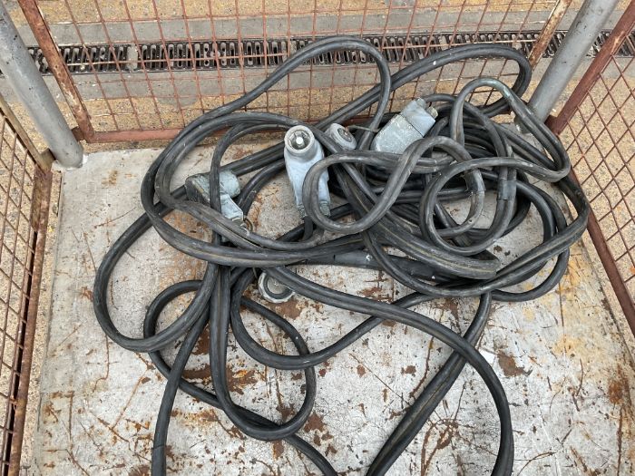 2x Xtra Heavy Duty Nato Jump Start Leads (Land Rover Wolf FV's etc), from MOD