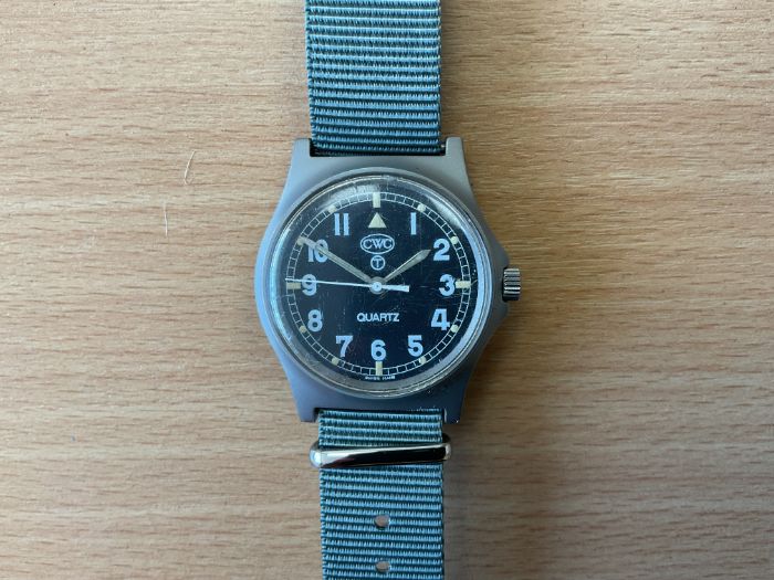 CWC 0552 Royal Marines / Navy Service Watch, Nato Marks, Date 1990, from MOD