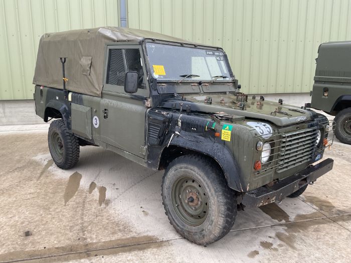 Land Rover 110 TUM Wolf RHD Soft Top FFR, Direct from UK MOD