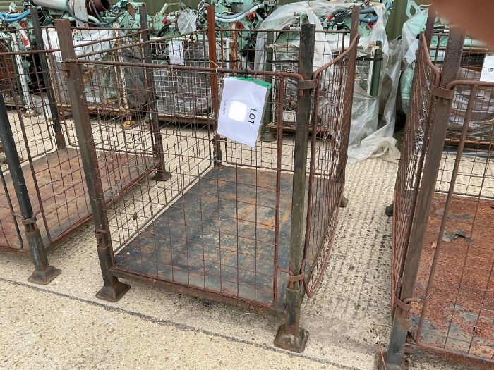 MOD Steel Stacking Stillage W/ Removable Posts & Sides