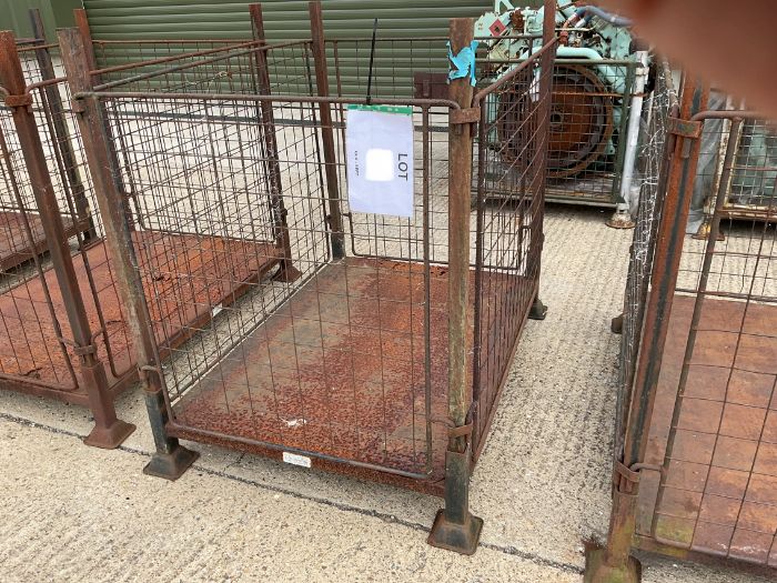 MOD Steel Stacking Stillage W/ Removable Posts & Sides