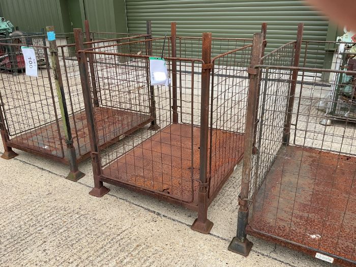 MOD Steel Stacking Stillage W/ Removable Posts & Sides