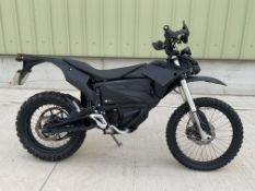 2020 Zero Motorcycles FXS ZF7.2 Electric Motorcycle, Recently released from UK Regional Police Force