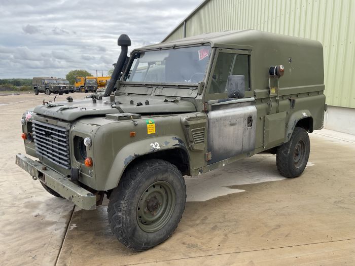 Land Rover 110 TUM Wolf LHD Hard Top FFR, Direct from UK MOD