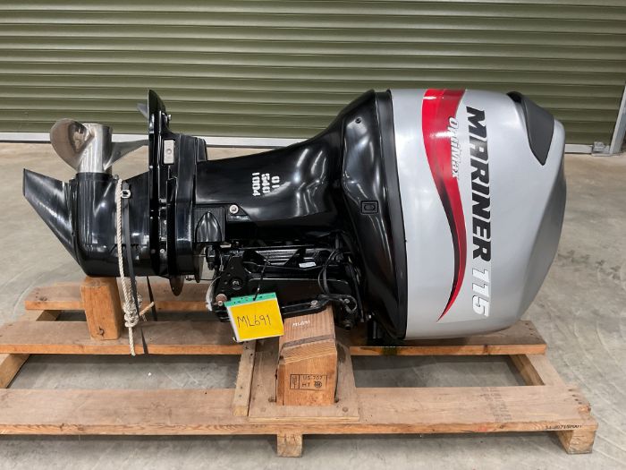 Mariner 115 Optimax Outboard Engine, Direct from UK MOD