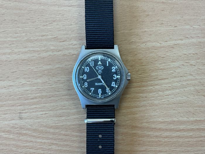CWC 0552 Royal Marines / Navy Service Watch, Nato Marks, Date 1989, from MOD