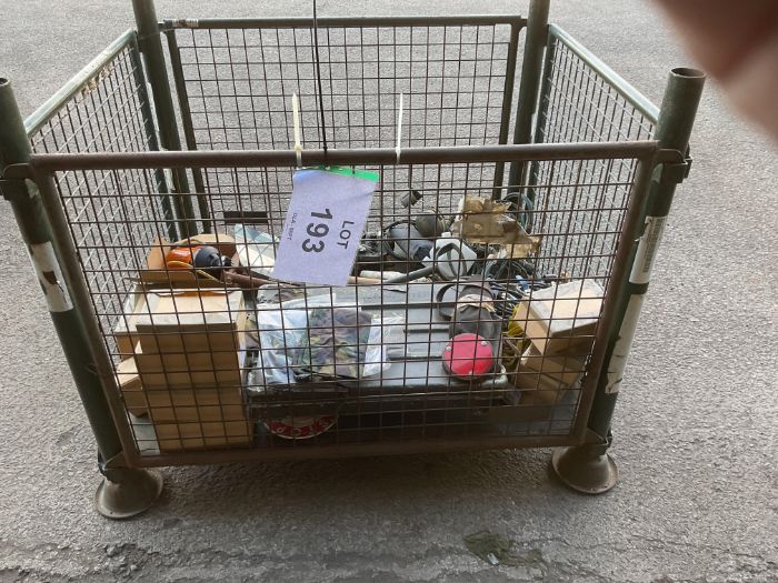 1x Stillage of Vehicle Spares inc CVRT, Land Rover etc, from MOD
