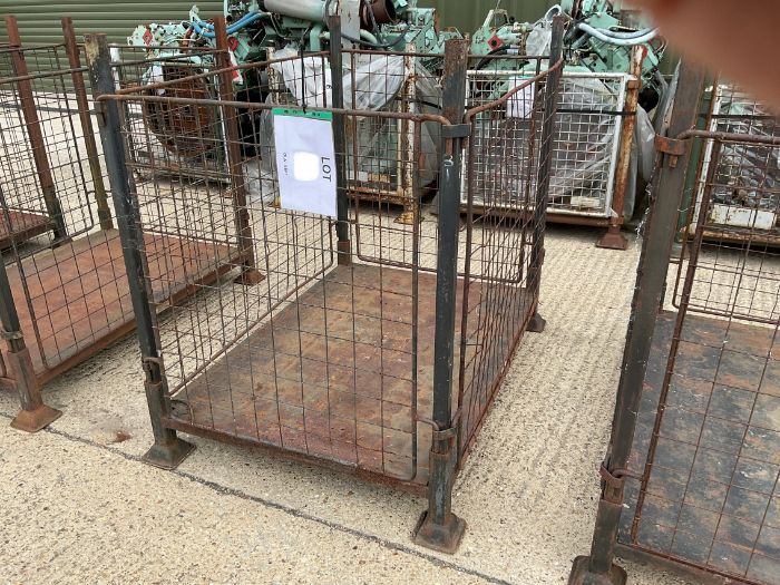 MOD Steel Stacking Stillage W/ Removable Posts & Sides