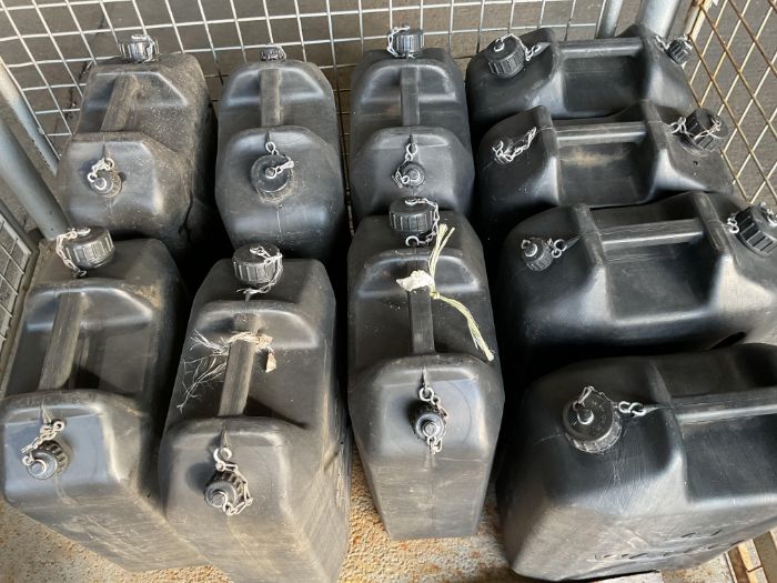 10x Unissued Water Jerry Cans, from MOD