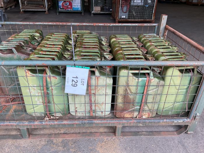 25x NOS Unissued Jerry Cans, from MOD