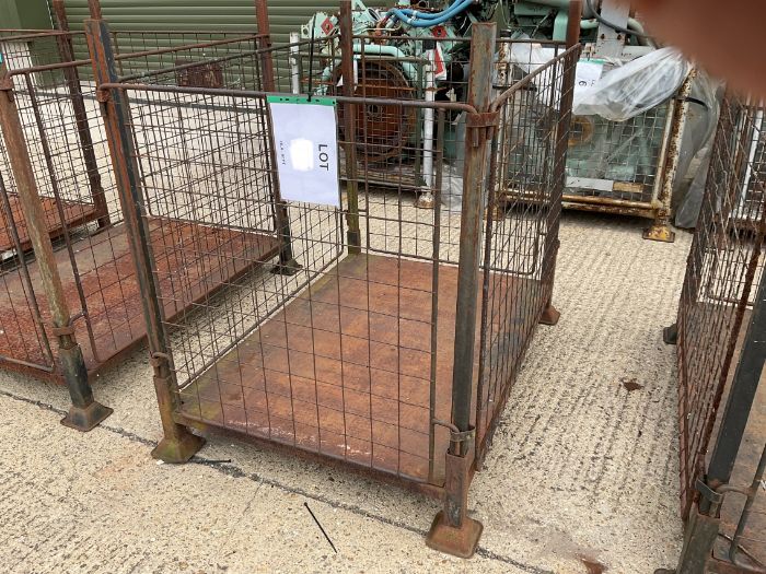MOD Steel Stacking Stillage W/ Removable Posts & Sides