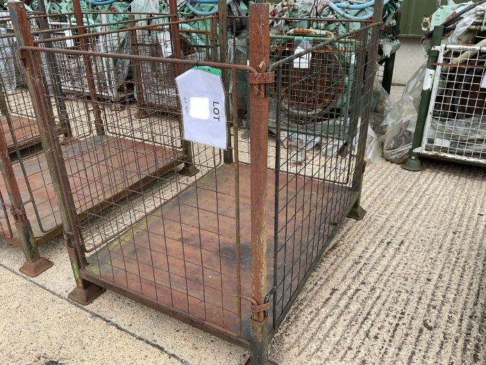 MOD Steel Stacking Stillage W/ Removable Posts & Sides