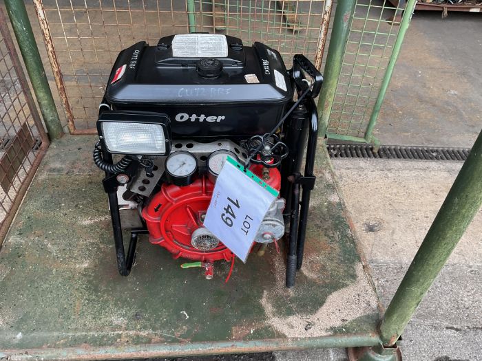 Otter Vanguard Electric Start Portable Fire Pump, from UK Fire & Rescue