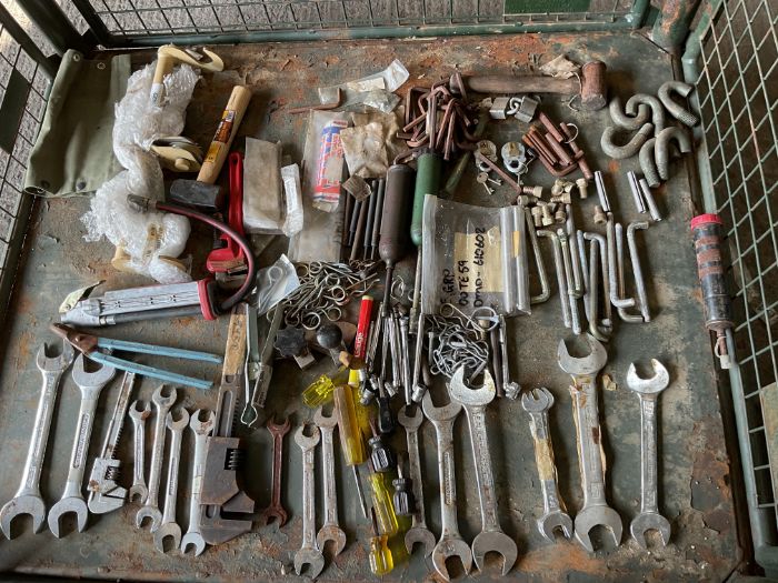 1x Stillage of Tools, from MOD