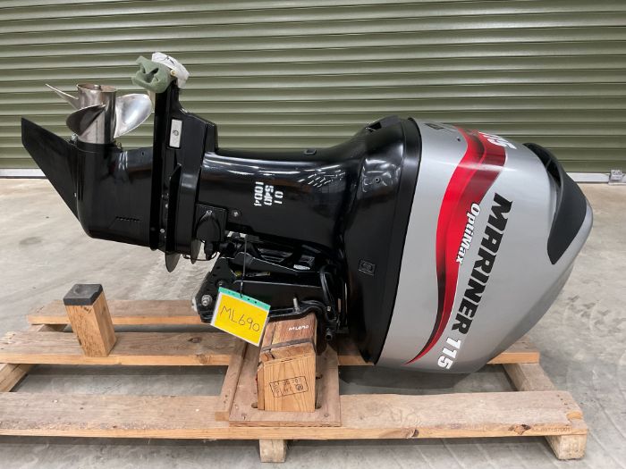 Mariner 115 Optimax Outboard Engine, Direct from UK MOD