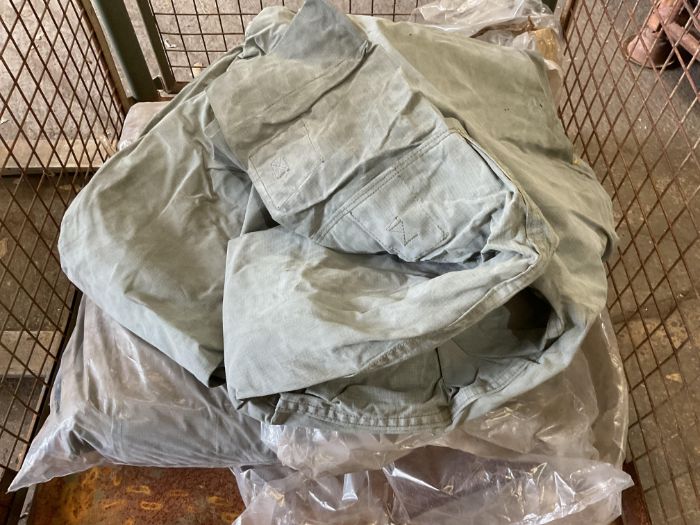3x New Unissued Vehicle Tarpaulin Covers, from MOD