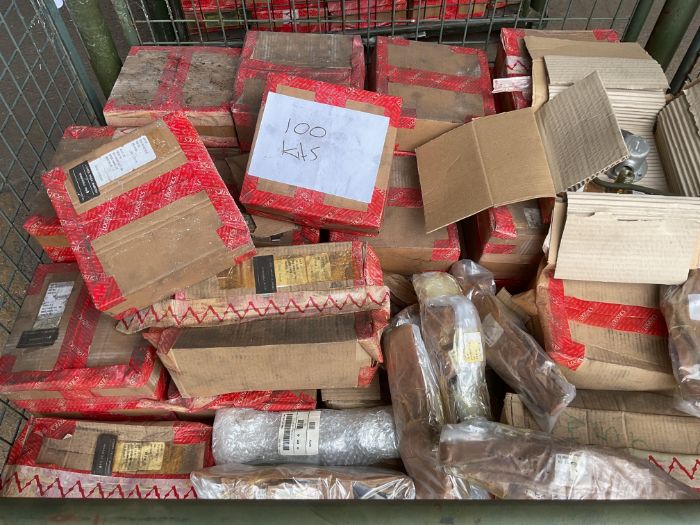 2x Stillages of Unissued Approx 200x CVRT Spares Kits, from MOD