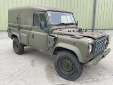 Land Rover 110 TUM Wolf RHD Hard Top FFR, Direct from UK MOD