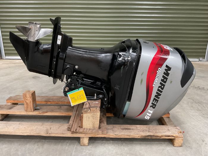 Mariner 115 Optimax Outboard Engine, Direct from UK MOD