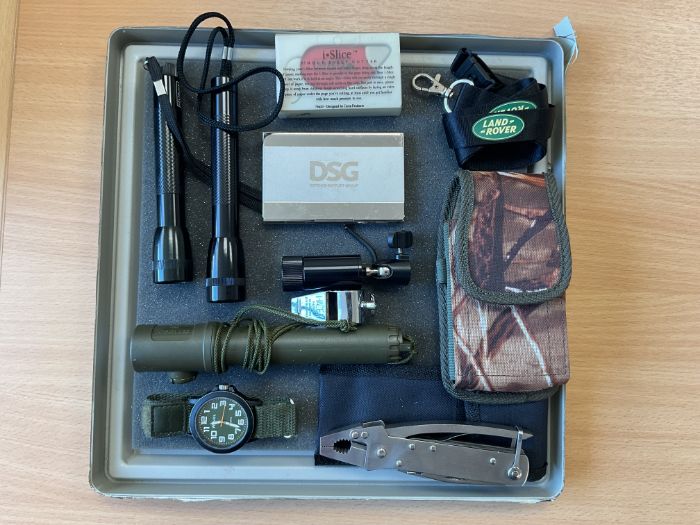 Misc Mil Equip inc Mini Maglite's, Tools, Watch etc