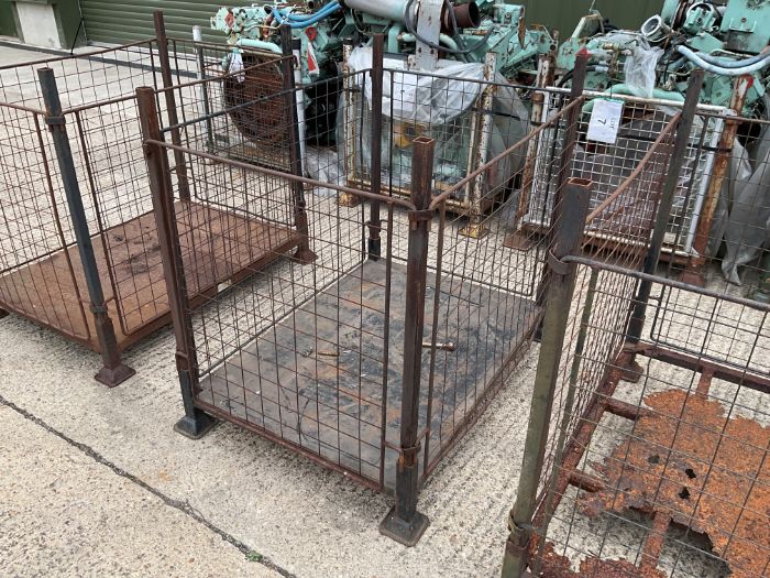 MOD Steel Stacking Stillage W/ Removable Posts & Sides