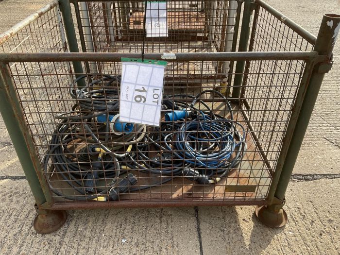 10x Generator Electric Power Cables, from MOD