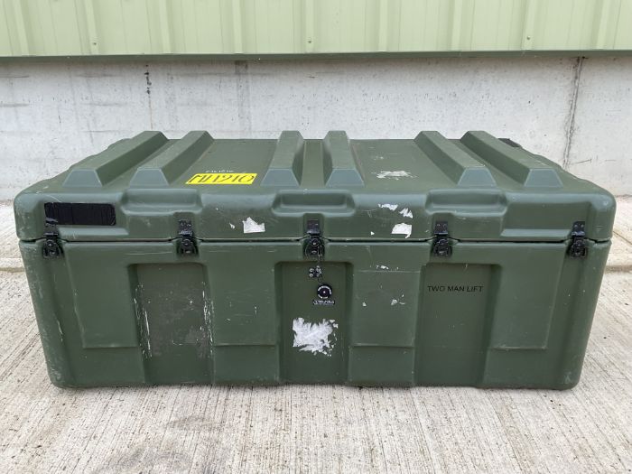 Heavy Duty Typhoon Aircraft Spec Transit/Storage container with wheels and handles from RAF MOD