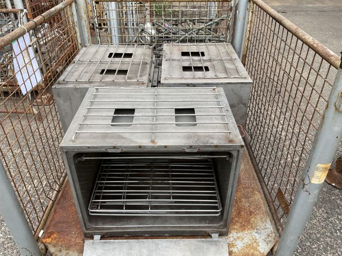 3x British Army Field Cookers Stainless Steel, From Mod