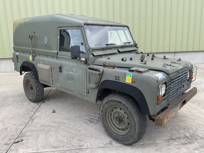 Land Rover 110 TUM Wolf RHD Hard Top, Direct from UK MOD