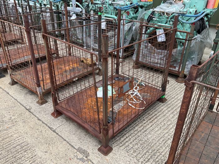MOD Steel Stacking Stillage W/ Removable Posts & Sides