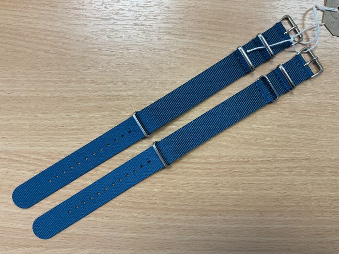 2x New Unissued 20mm Nato Watch Straps