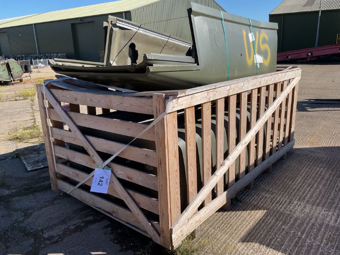 3x Land Rover 110 Wolf Hard Top Assembly, from MOD
