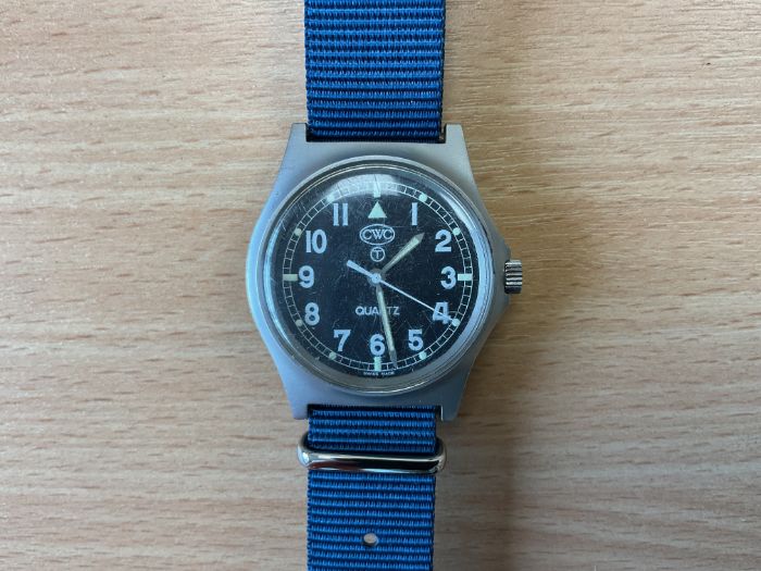 CWC 0552 Royal Marines / Navy Service Watch, Nato Marks, Date 1989, from MOD