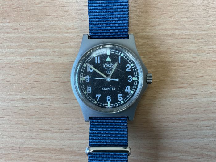 CWC 0552 Royal Marines / Navy Service Watch, Nato Marks, Date 1988, from MOD