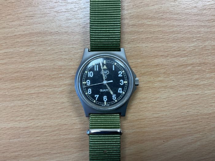 CWC British Army W10 Service Watch, Nato Marks, Sn° 3784, Date 1998, from MOD