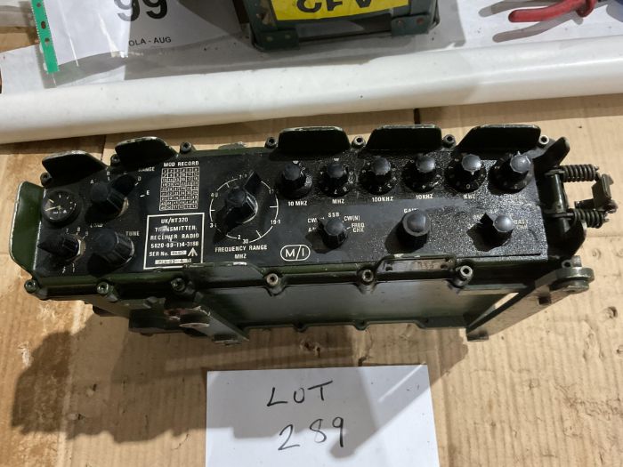 Clansman UK/RT 320 HF Transmitter / Receiver, from MOD