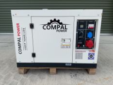 2025 Compal VG-R110 Power 11 KVA 3 Phase Silent Diesel Generator 230/400V
