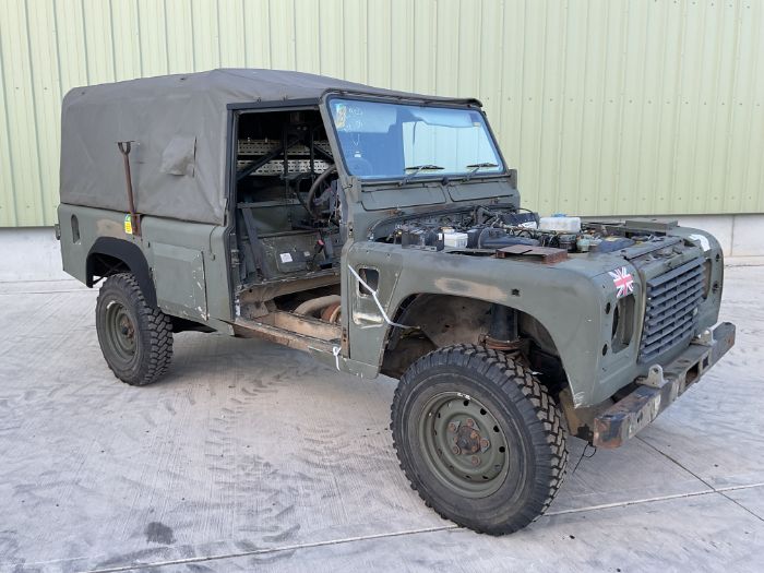 Land Rover 110 TUM Wolf RHD Soft Top FFR, Direct from UK MOD