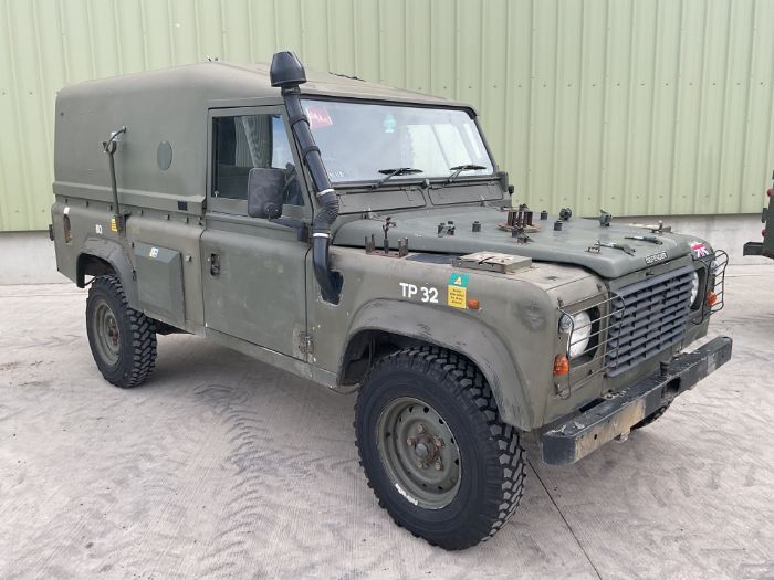 Land Rover 110 TUM Wolf RHD Hard Top FFR, Direct from UK MOD